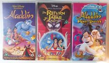 Vintage aladdin vhs for sale  GRAVESEND