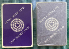Usado, Baralho de cartas de baralho AK534-Vintage Royal Cruise Line lembrança comprar usado  Enviando para Brazil