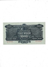 Czechoslovakia 1000 korun d'occasion  Expédié en Belgium