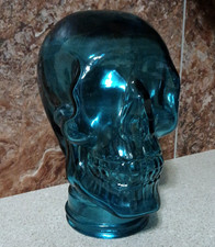 Manequim de vidro caveira azul tamanho real esqueleto cabeça display 10" comprar usado Manequim de vidro caveira azul tamanho real esqueleto cabeça display 10" comprar usado  Enviando para Brazil