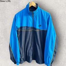 JAQUETA CORTA-VENTO VINTAGE AZUL NIKE Tamanho G comprar usado  Enviando para Brazil