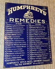 Antique humphreys remedies d'occasion  Expédié en Belgium