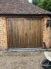 Oak garage doors for sale  CRANLEIGH