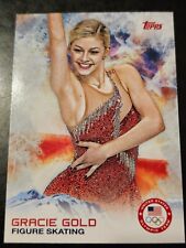 Patinação artística GRACIE GOLD 2014 Topps equipe olímpica de inverno dos EUA #40, usado comprar usado  Enviando para Brazil