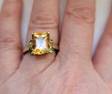 Goldring citrin peridot gebraucht kaufen  Idar-Oberstein