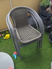 Garten stuhl 4mal gebraucht kaufen  Dortmund