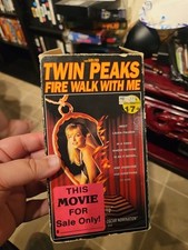 Twin Peaks: Fire Walk With Me VHS Movie 1992 New Line Home Video David Lynch, usado comprar usado  Enviando para Brazil