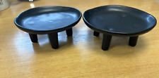 Black candle plates for sale  LEEDS