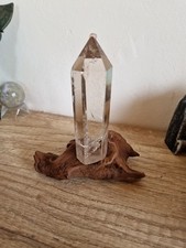 Bergkristall incl naturholzhal gebraucht kaufen  Fockbek