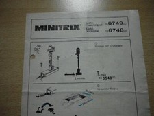 Minitrix 6749 6748 gebraucht kaufen  Deutschland
