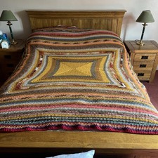 Handmade multicoloured crochet for sale  SUDBURY