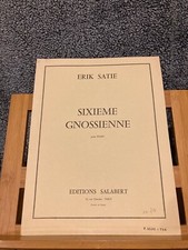 Erik satie gnossienne d'occasion  Rennes