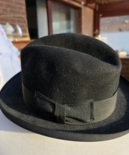 Herren hut schwarz gebraucht kaufen  Linau