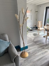 2 lamps bulbs floor for sale  SANDHURST