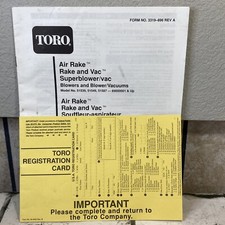 Toro air rake for sale  Oregon City