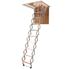 Concertina loft ladder for sale  SALFORD