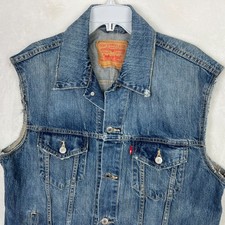 Levis denim vest for sale  Flushing