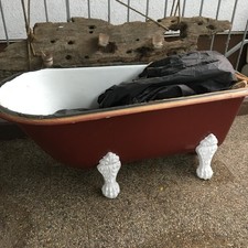 Antike guss badewanne gebraucht kaufen  Stutensee