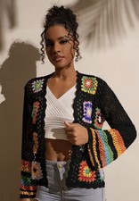Crochet cardigan granny for sale  SHEFFIELD