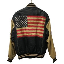 Budweiser leather jacket for sale  LONDON
