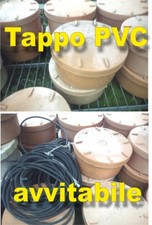 Tappo pvc con usato Tappo pvc con usato  Due Carrare
