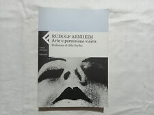Rudolf arnheim. arte usato  Villamagna