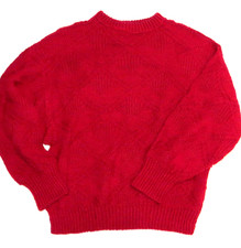 Hand knit red for sale  Dallas