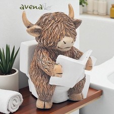 Highland cow toilet for sale  SKIPTON