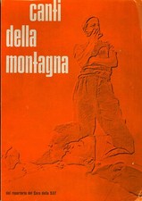 Canti della montagna usato  Italia