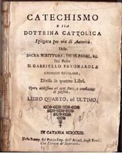 Catechismo sia dottrina usato  Bari