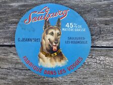 Etiquette fromage saulxures d'occasion  Dompaire