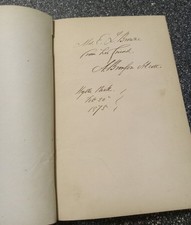A. Bronson Alcott Autographed Book "Concord Days"The Father Of Louise May Alcott comprar usado  Enviando para Brazil