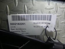 Seat leon glove for sale  SKELMERSDALE