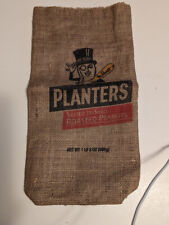 planters bag peanut burlap for sale  Royal Oak