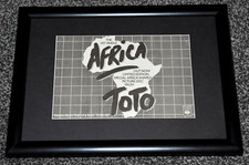 Toto band framed for sale  BLACKWOOD