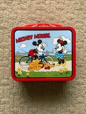 Mini lancheira de metal vintage década de 1990 Disney Mickey Mouse & Friends lata comprar usado  Enviando para Brazil