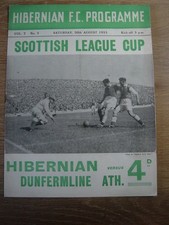 1955 hibernian dunfermline for sale  EDINBURGH