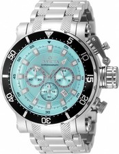 Invicta Coalition Forces cronógrafo GMT relógio masculino quartzo mostrador azul 49091, usado comprar usado  Enviando para Brazil