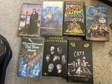 Musical vhs bundle for sale  TONBRIDGE