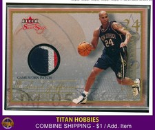 2004-05 Fleer Sweet Sigs Game PATCH #RJ Richard Jefferson PATCH /50 *REDES* comprar usado  Enviando para Brazil