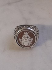 Anello cammeo sardonico usato  Italia