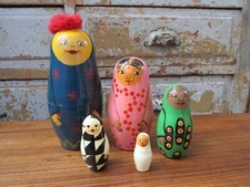 POUPEES RUSSE GIGOGNE IKEA VINTAGE PAR MARIA VINKA MATRYOSCHKA BABUSHKA 1990s na sprzedaż  Wysyłka do Poland