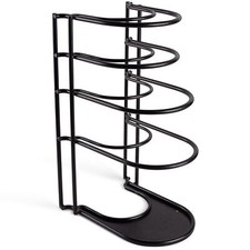 Rack organizador de panelas e frigideiras Cuisinel 60 a 100 libras 8 mm C-207-MBLK - Preto fosco comprar usado  Enviando para Brazil