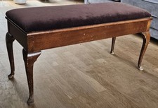 Vintage wooden ottoman for sale  NANTWICH