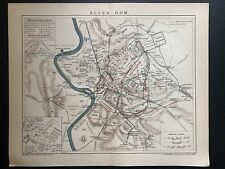 Historischer stadtplan antiken gebraucht kaufen  Berlin