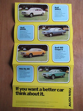Audi nsu range for sale  SOUTHAMPTON
