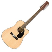 Guitarra acústica Fender CD-60Sce Dreadnought 12 cordas Wn natural comprar usado  Enviando para Brazil