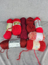 Lot red yarns for sale  League City