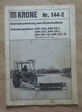 Krone mähwerk am166 gebraucht kaufen  Recke