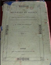 Peuple . abbé d'occasion  La Grand-Combe